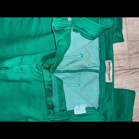 American Apparel Green Pants - Picture 2 of 7